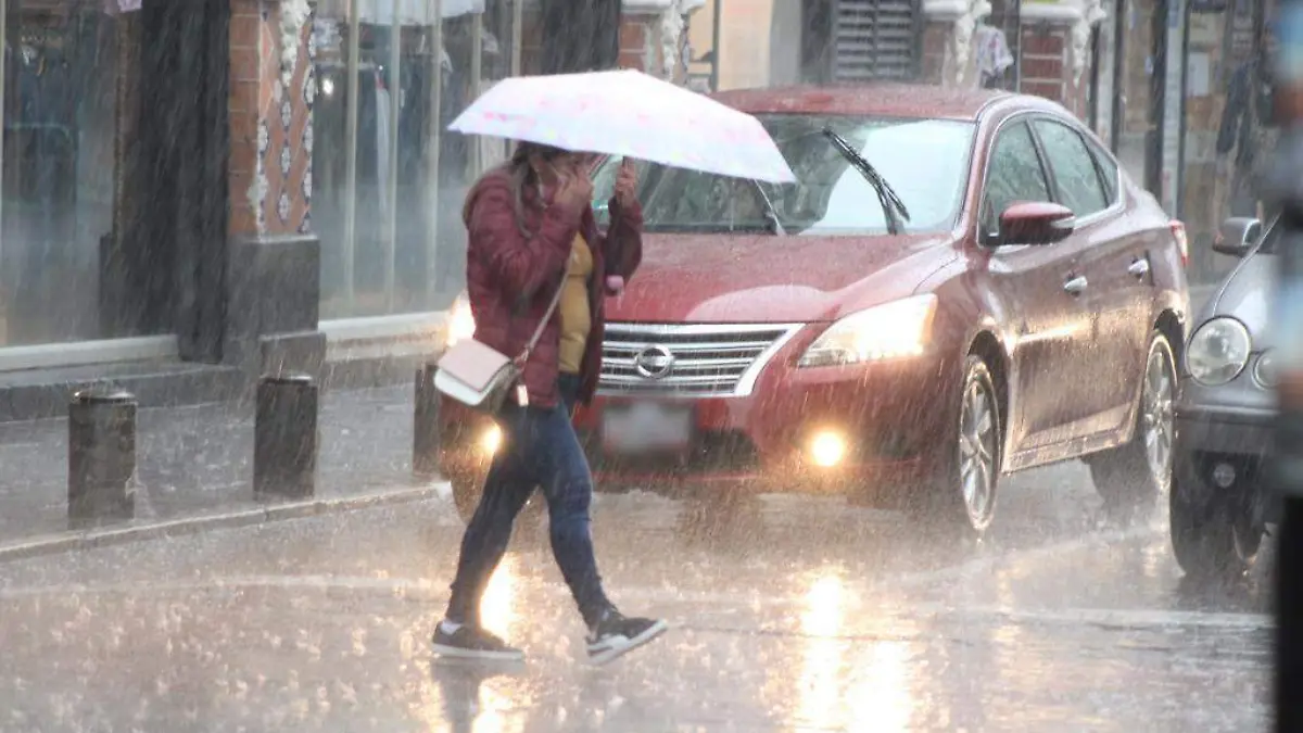 Lluvias en Puebla